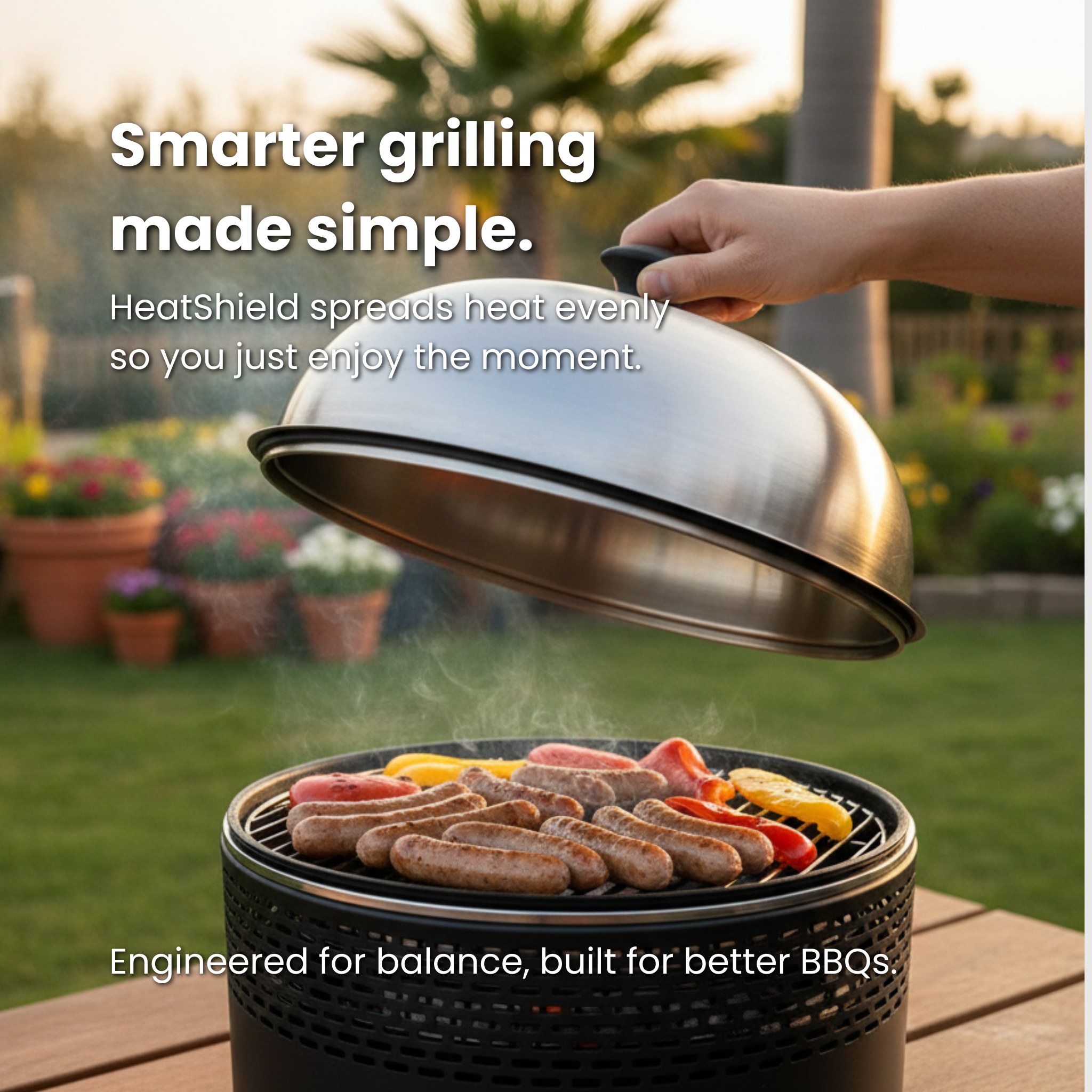 Grillow One – Low-Smoke BBQ