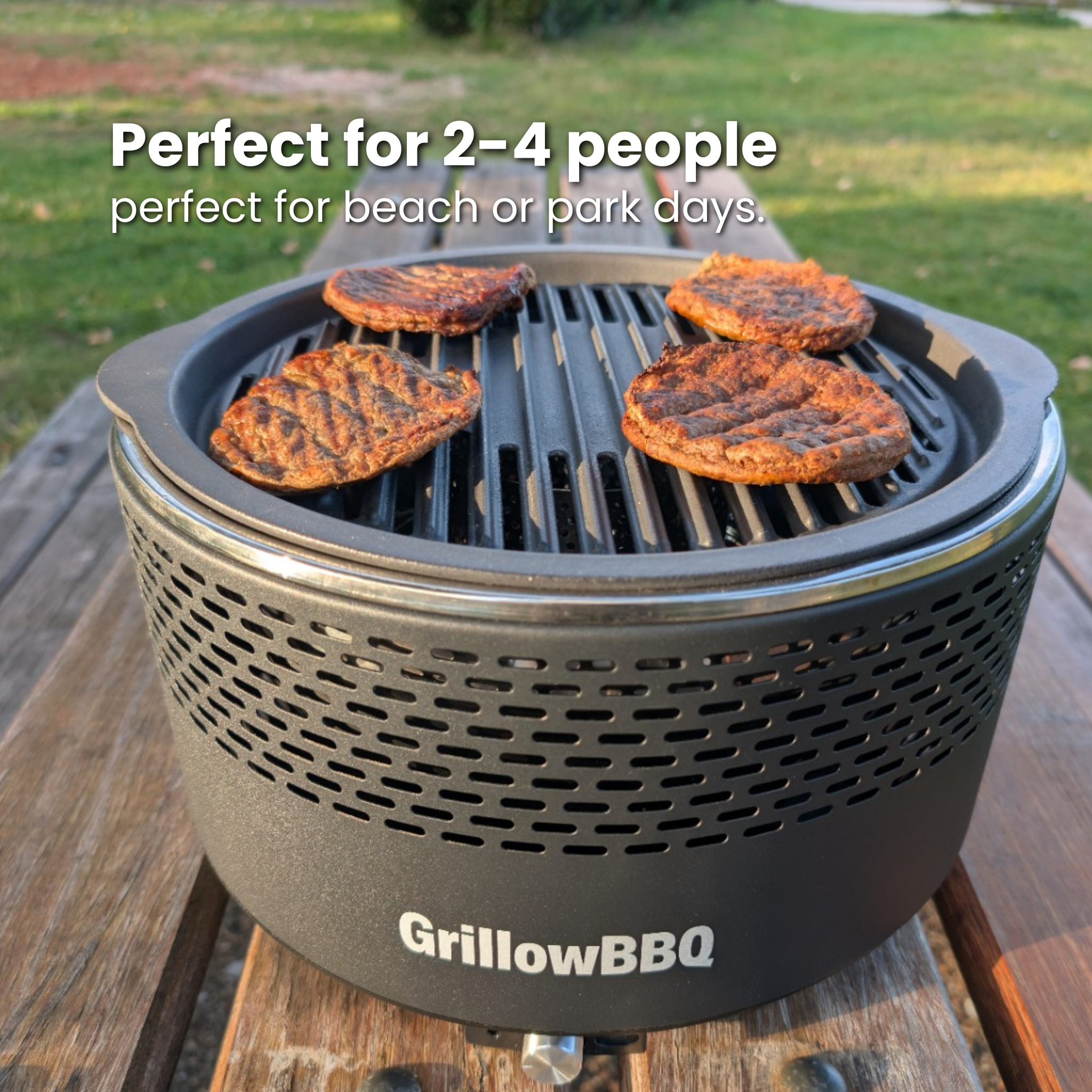 Grillow One – Low-Smoke BBQ